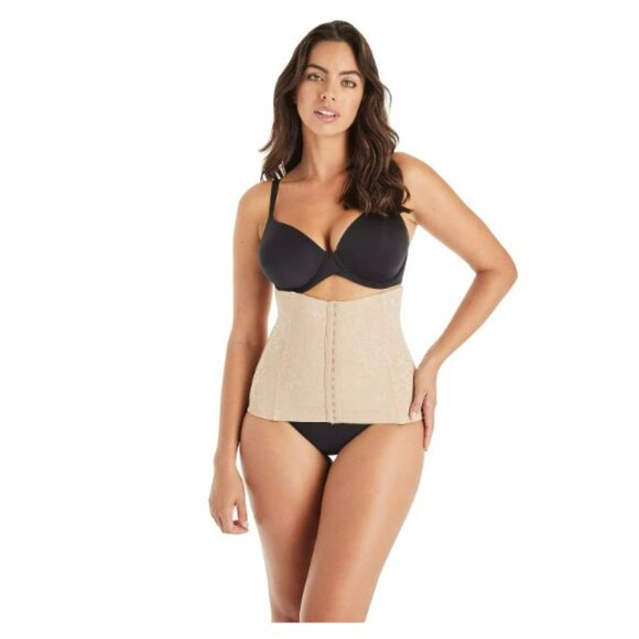 Black Floral Corset Top - Flexees from Madienform - Like new - Picture 5 of 11